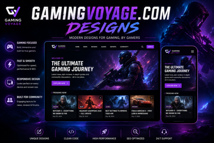 gamingvoyage.com designs
