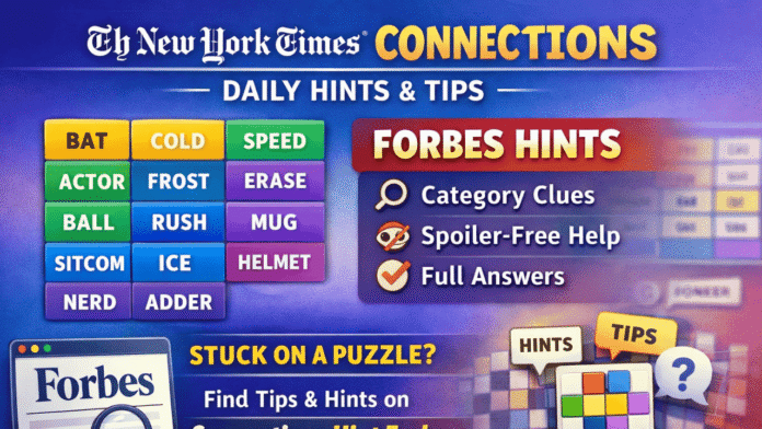 Connections Hint Forbes
